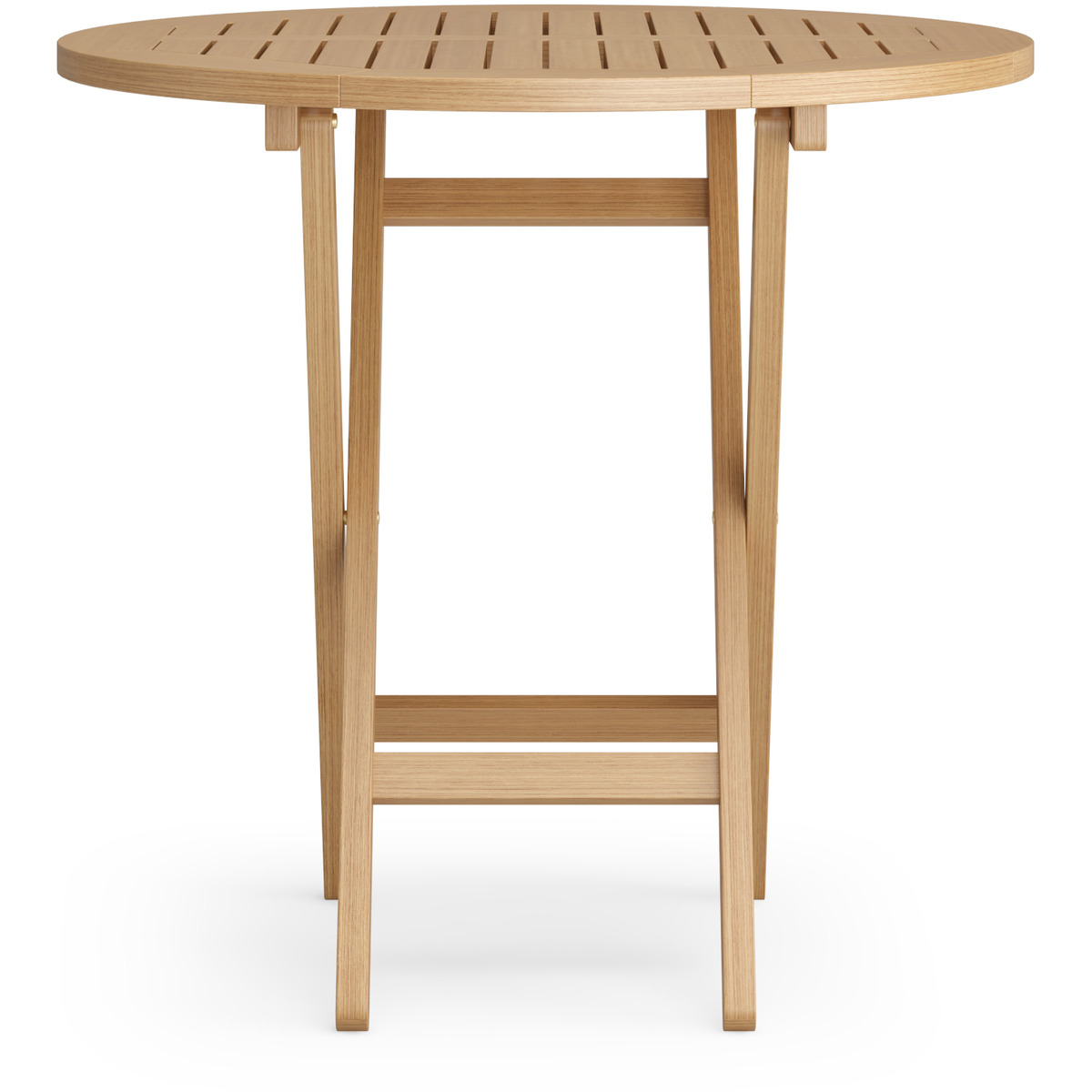 Round Folding Outdoor Teak Table